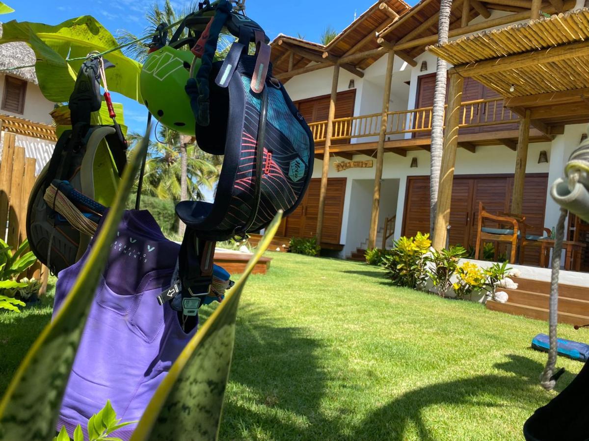 Vila Gara Kite House - Ilha Do Guajiru Итарема Экстерьер фото