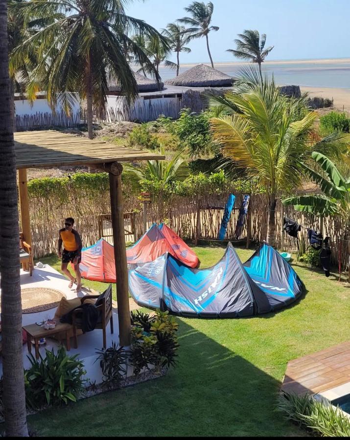 Vila Gara Kite House - Ilha Do Guajiru Итарема Экстерьер фото