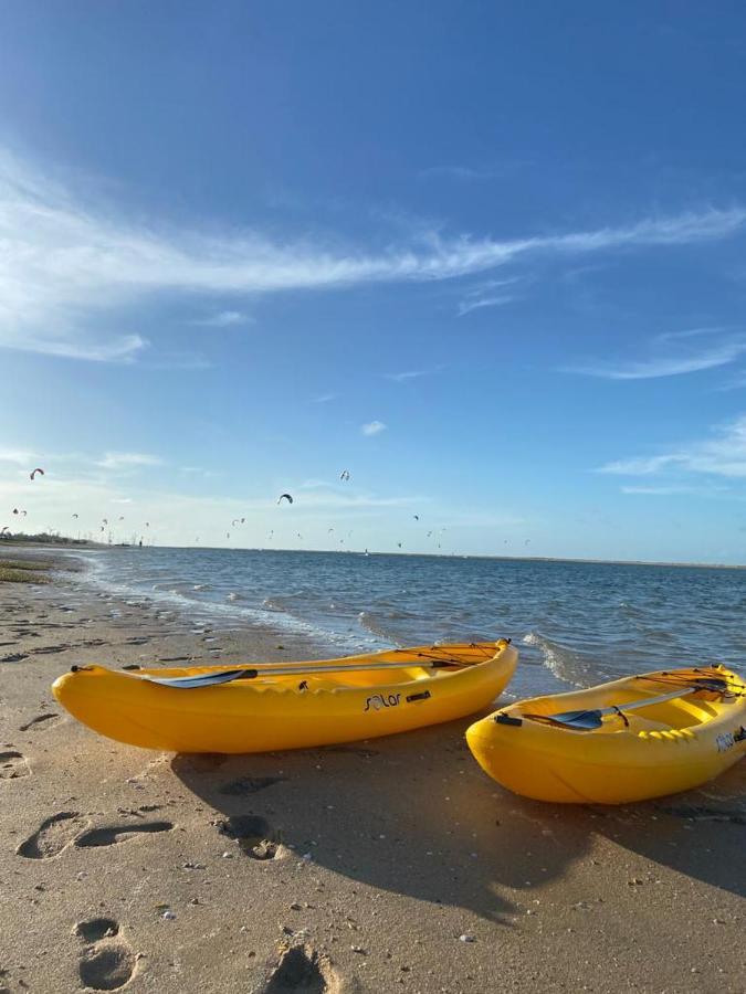 Vila Gara Kite House - Ilha Do Guajiru Итарема Экстерьер фото